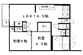 九条住宅ビルA棟5階8.3万円