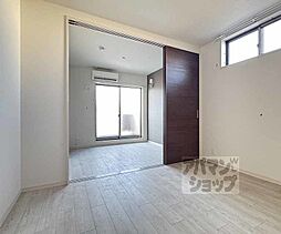 阪急京都本線 西院駅 徒歩8分の賃貸アパート 1階1LDKのリビング/ダイニング