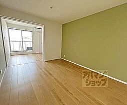 京阪本線 藤森駅 徒歩8分の賃貸アパート 3階1LDKのリビング/ダイニング