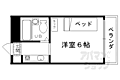ブッダーシュド4階3.1万円