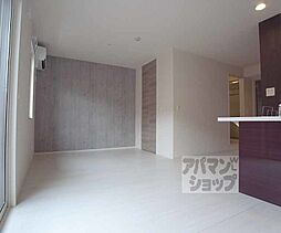 近鉄京都線 伏見駅 徒歩17分の賃貸アパート 1階1LDKのリビング/ダイニング