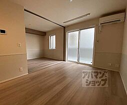 阪急京都本線 西京極駅 徒歩14分の賃貸アパート 2階1LDKのリビング/ダイニング