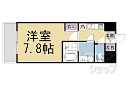 Ｄａｉｗａ　Ｇｒａｃｅ　Ｍａｉｓｏｎ　京都西七条 2階1Kの間取り