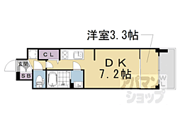 間取図画像 1DK