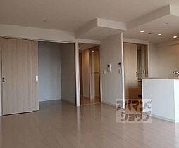 京都桂川つむぎの街グランスクエア 1427 14階2SLDKのリビング/ダイニング