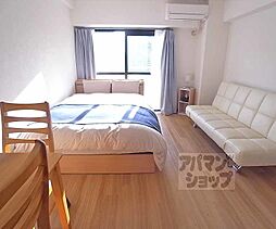 京都市営烏丸線 五条駅 徒歩9分の賃貸マンション 5階1Kのリビング/ダイニング