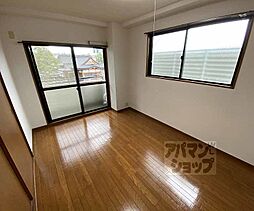 JR山陰本線 円町駅 徒歩5分の賃貸マンション 4階2DKのリビング/ダイニング