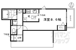 シャーメゾン大石橋 1階