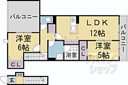 グランシャリオ京都南 2階/202