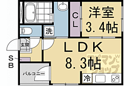 JR山陰本線 花園駅 徒歩7分 2階/-