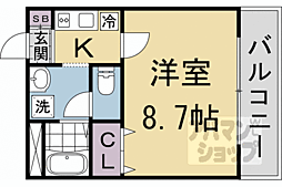 JR山陰本線 二条駅 徒歩9分