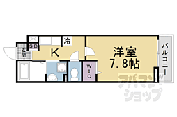 エアリーガーデン 1Kの間取図画像