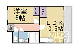 ロイヤルハイツ秀 1LDKの間取図画像