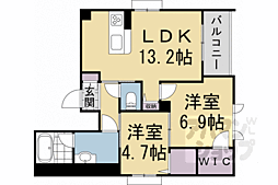 京都地下鉄東西線 西大路御池駅 徒歩4分 4階/-
