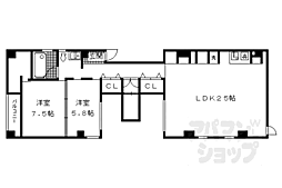 DODOハウス 2LDKの間取図画像