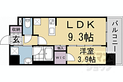 ゼフィランサス西大路 7階/702