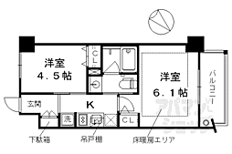 エステムプラザ京都河原町通IIレジデンシャル 3階