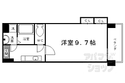 メゾンフェアリー 1Kの間取図画像