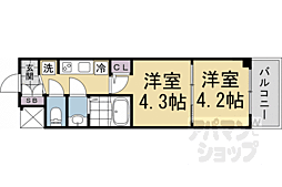 エステムコート京都千雅邸 3階