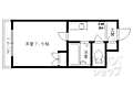 富士ラビット七条館5階7.5万円