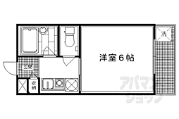 京福電気鉄道北野線 宇多野駅 徒歩22分 2階/-