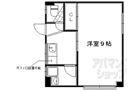 京都府京都市上京区猪熊通出水下る荒神町（賃貸マンション1K・2階・20.00㎡） その2