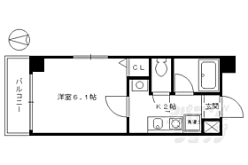 バインオークノチェ 205 ｜ 京都府京都市中京区二条通高倉西入松屋町（賃貸マンション1K・2階・18.43㎡） その2