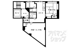 ノアーズアーク京都御所 501 ｜ 京都府京都市中京区烏丸通竹屋町上る大倉町（賃貸マンション2LDK・5階・60.00㎡） その2