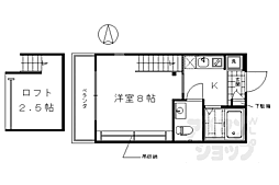 サンフェスタ東福寺（Ａ・Ｂ棟） 3階