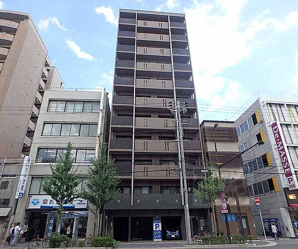 京都府京都市上京区河原町通丸太町下る伊勢屋町(賃貸マンション1K・10階・21.70㎡)の写真 その3