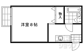 京都府京都市上京区御所八幡町（賃貸マンション1K・3階・20.53㎡） その2