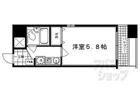 エスリード京都河原町第3 912 ｜ 京都府京都市下京区河原町通松原上ル2丁目富永町（賃貸マンション1K・9階・17.14㎡） その2