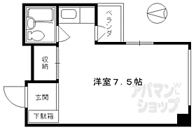 京都府京都市上京区御霊町（賃貸マンション1R・2階・19.34㎡） その2