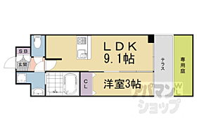 京都府京都市南区東九条西河辺町（賃貸マンション1LDK・1階・30.42㎡） その2