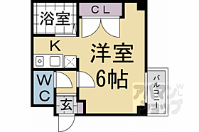 京都府京都市上京区椹木町通黒門東入ル中御門横町（賃貸マンション1K・1階・19.58㎡） その2