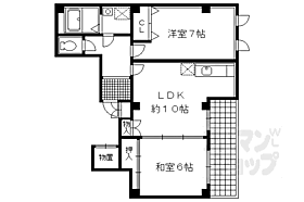 プチパレス烏丸御池 301 ｜ 京都府京都市中京区間之町通二条下る鍵屋町（賃貸マンション2LDK・3階・53.00㎡） その2