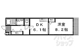 京都府京都市上京区下長者町通裏門西入上る坤高町（こんだか町）（賃貸マンション1DK・2階・37.76㎡） その2