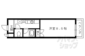 京都府京都市下京区上平野町（賃貸マンション1K・1階・25.03㎡） その2