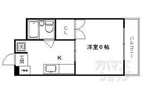 京都府京都市上京区西町（賃貸マンション1K・1階・22.57㎡） その2