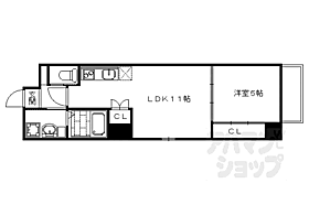 京都府京都市下京区七条御所ノ内中町（賃貸マンション1LDK・6階・40.12㎡） その2