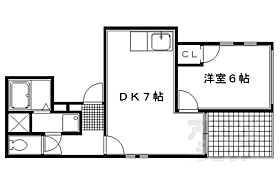 京都府京都市上京区元4丁目（賃貸マンション1DK・3階・32.00㎡） その2