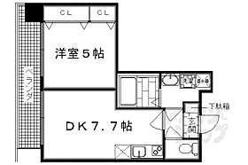 京都府京都市中京区西ノ京南壺井町（賃貸マンション1DK・2階・29.88㎡） その2