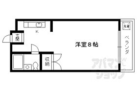 京都府京都市右京区太秦御所ノ内町（賃貸マンション1K・2階・20.00㎡） その2