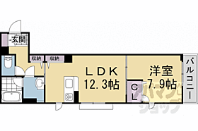 京都府京都市上京区中長者町通新町西入仲之町（賃貸マンション1LDK・2階・49.37㎡） その2