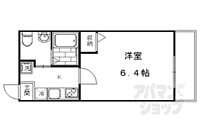 京都府京都市右京区太秦安井辻ノ内町（賃貸マンション1K・2階・19.65㎡） その2