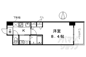 京都府京都市下京区七条御所ノ内南町（賃貸マンション1K・7階・26.89㎡） その2