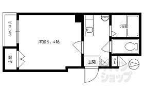 バインオークＣＥＮＴ 213 ｜ 京都府京都市下京区松原通新町東入中野之町（賃貸マンション1K・2階・20.12㎡） その2