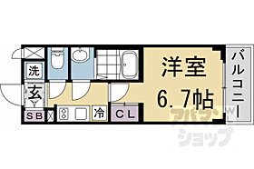 京都府京都市南区八条寺内町（賃貸マンション1K・3階・23.01㎡） その2