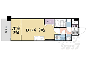 京都府京都市南区東九条西札辻町（賃貸マンション1DK・1階・25.81㎡） その2