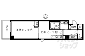 アスヴェル京都市役所前III 201 ｜ 京都府京都市中京区御幸町通二条上ル達磨町（賃貸マンション1DK・2階・37.36㎡） その2